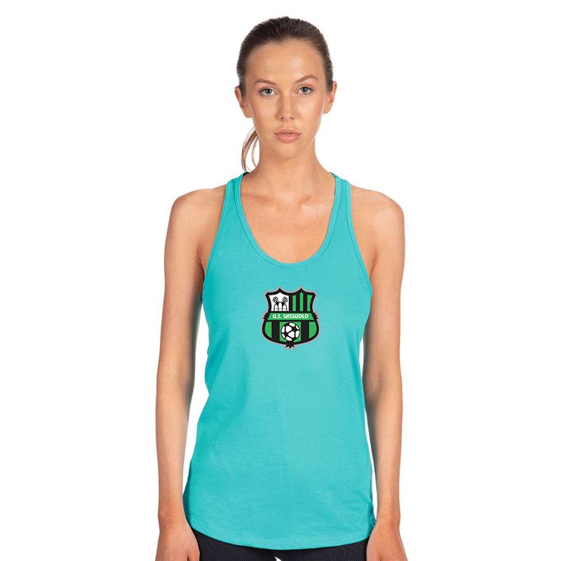 Women's U.S. Sassuolo Soccer Next Level Ideal Racerback Tank